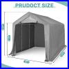 6x6-8x8-8x12-FT-Outdoor-Storage-Shed-Garage-Motorcycle-Bike-Tent-Waterproof-01-mkhe