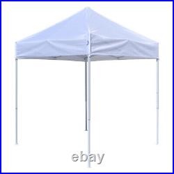 6x6 Pop Up Canopy Tent Folding Outdoor Sun Shade Shelter Compact Sports Gazebo