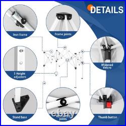 6x6ft Pop Up Canopy Tent, Outdoor Tent Canopy Foldable Portable Canopies