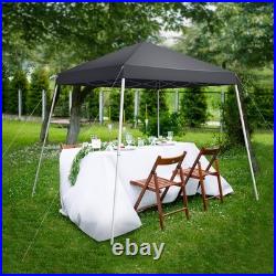 6x6ft Pop Up Canopy Tent, Outdoor Tent Canopy Foldable Portable Canopies