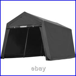 6x8/7x12/8x14/10x10 Outdoor Storage Shelter Shed Carport Canopy Garage Car Tent