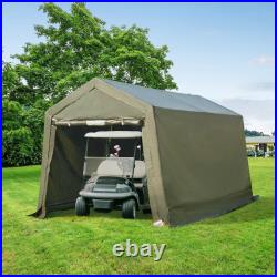 6x8/7x12/8x14/10x10 Outdoor Storage Shelter Shed Carport Canopy Garage Car Tent
