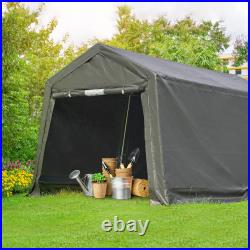 6x8/7x12/8x14/10x10 Outdoor Storage Shelter Shed Carport Canopy Garage Car Tent
