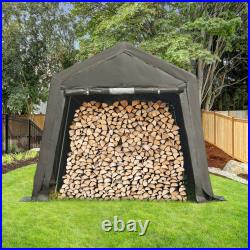 6x8/7x12/8x14/10x10 Outdoor Storage Shelter Shed Carport Canopy Garage Car Tent