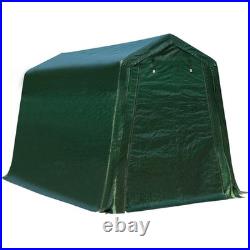 7'x12' Patio Tent Carport Storage Shelter Shed Car Canopy Heavy Duty Green