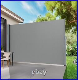 71'' x 138'' Retractable Side Awning Waterproof & UV-Resistant