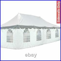 8ft High 20x40 Tent Sidewall Kit Canopy Enclosure Waterproof 14 Oz Vinyl Sides