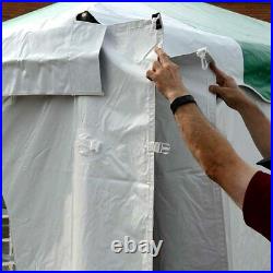 8ft High 20x40 Tent Sidewall Kit Canopy Enclosure Waterproof 14 Oz Vinyl Sides