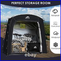 8x12 FT Outdoor Storage Shed Portable Garage Motorcycle Bike Tent Waterproof