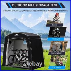 8x12 FT Outdoor Storage Shed Portable Garage Motorcycle Bike Tent Waterproof