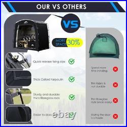 8x12 FT Outdoor Storage Shed Portable Garage Motorcycle Bike Tent Waterproof