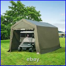 8x14 Outdoor Storage Shelter Shed Heavy Duty Anti-snow Garage Car Tent Carport