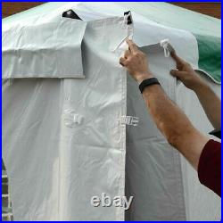 8x30 Canopy Tent Clear Sidewall 16 Oz Vinyl Premium BlockOut Panel