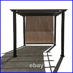 90% UV Block HDPE Permeable Canopy Replacement Pergola Shade Cover withRod Pocket
