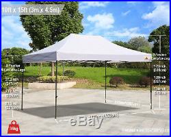 ABCCANOPY A4 10x15 Ez Pop Up Canopy Instant Shelter Outdor Party Tent Gazebo