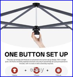 ABCCANOPY Pop up Canopy Outdoor Patio Portable Canopy Tent Heavy Duty for Back