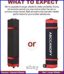 ABCCANOPY Pop up Canopy Outdoor Patio Portable Canopy Tent Heavy Duty for Back