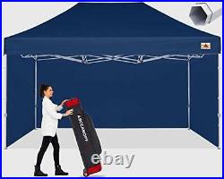 ABCCANOPY Premium Canopy Tent Commercial Instant Shade 10x15 Premium, Navy Blue