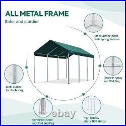 ADVANCE OUTDOOR Adjustable Carport 10x20FT Garden Canopy Garage Boat Shelter US