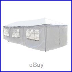 ALEKO Carport Car Shelter Canopy Picnic Gazebo Party Tent 20 x 10 Ft White