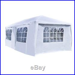 ALEKO Shelter Canopy Picnic Gazebo Party Tent Carport 20 x 10 Ft White