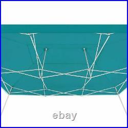 AMERICAN PHOENIX 10x15 Ft Teal Pop Up Canopy Tent Portable Commercial Instant