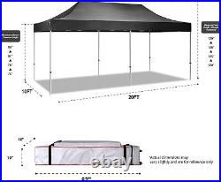 AMERICAN PHOENIX 10x20 Canopy Tent with Roller Bag, Camping Tarp, Ropes and Stakes