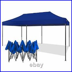 AMERICAN PHOENIX 10x20 Ft Blue Canopy Tent Pop Up Portable Instant Commercial