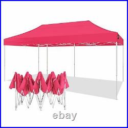 AMERICAN PHOENIX 10x20 Ft Pink Canopy Tent Pop Up Portable Instant Commercial