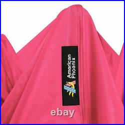 AMERICAN PHOENIX 10x20 Ft Pink Canopy Tent Pop Up Portable Instant Commercial