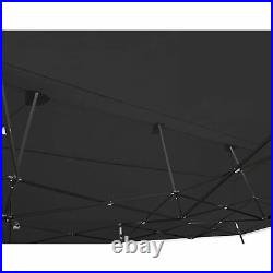 AMERICAN PHOENIX 10x20 Ft Pop Up Canopy Tent (Black Frame, Ten Colors)