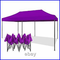 AMERICAN PHOENIX 10x20 Ft Purple Canopy Tent Pop Up Portable Instant Heavy Duty