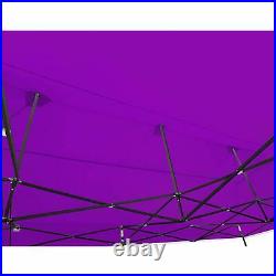 AMERICAN PHOENIX 10x20 Ft Purple Canopy Tent Pop Up Portable Instant Heavy Duty