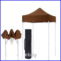 AMERICAN PHOENIX 5x5 Pop Up Outdoor Canopy Tent (White Frame)