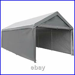 Abba Patio ExtraLarge Heavy Duty Carport withRemovable Sidewalls Portable Garage
