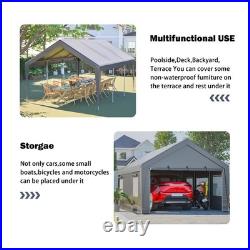 All-Weather Portable Garage Shelter for Car, Truck, Boat, Vehicle