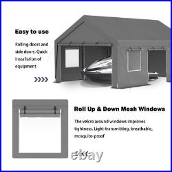 All-Weather Portable Garage Shelter for Car, Truck, Boat, Vehicle