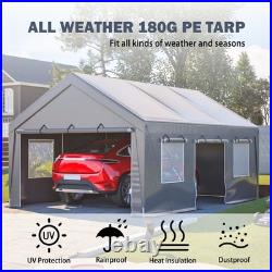 All-Weather Portable Garage Shelter for Car, Truck, Boat, Vehicle