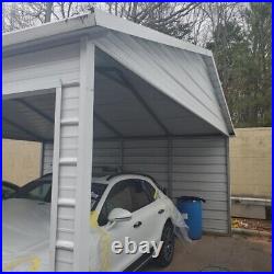 Aluminum carport canopy 12x20x8 in good condition