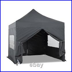 Aoodor 10'x10' Pop Up Canopy Tent Outdoor Party Canopy Gazebo Event withSidewalls