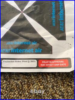 At&t Internet Air 10' x 10' Tent Canopy Black Blue