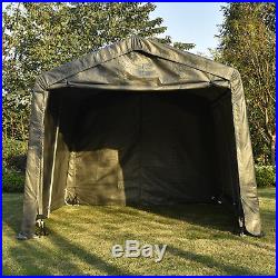Auto Shelter 10x10x8ft Portable Garage Storage Shed Steel Canopy