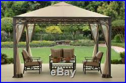 BHG Courts Landing 12x10 FT Gazebo Canopy with Valance CANOPY ONLY