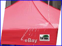 BLACK EZ Pop Up Canopy 10x10 Commercial Outdoor Instant Gazebo Tent+4 Side Walls