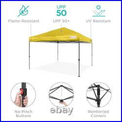 Best Choice Products One-Person Setup Instant Pop Up Canopy Case 4 12x12ft