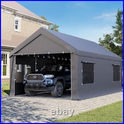 Bezseller 10x20 FT Heavy Duty Carport Canopy with Removable Sidewalls, Portable