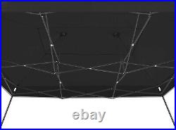 (Black Frame) 10x15 Classic Colors Outdoor Canopy Tent