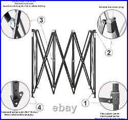 (Black Frame) 10x15 Classic Colors Outdoor Canopy Tent