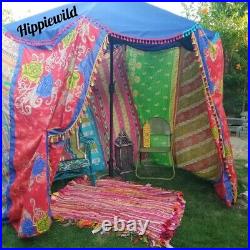 Boho Umbrella Cover, 9ft Vendor Canopy, Gypsy Tent, Festival Tent, IN STOCK