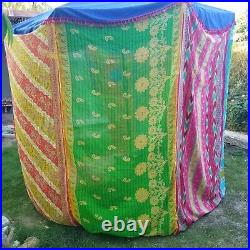 Boho Umbrella Cover, 9ft Vendor Canopy, Gypsy Tent, Festival Tent, IN STOCK